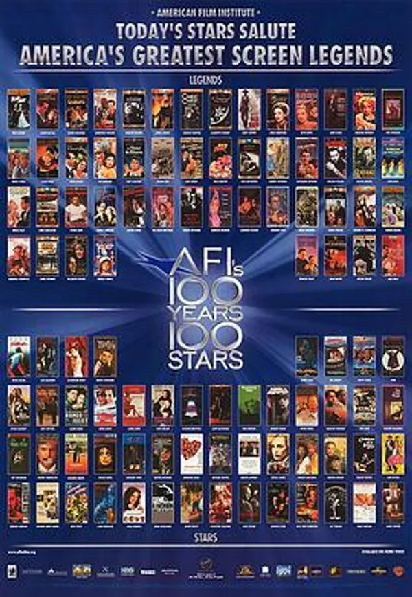 好莱坞百年百个明星 AFI's 100 Years... 100 Stars: America's Greatest Screen Legends
